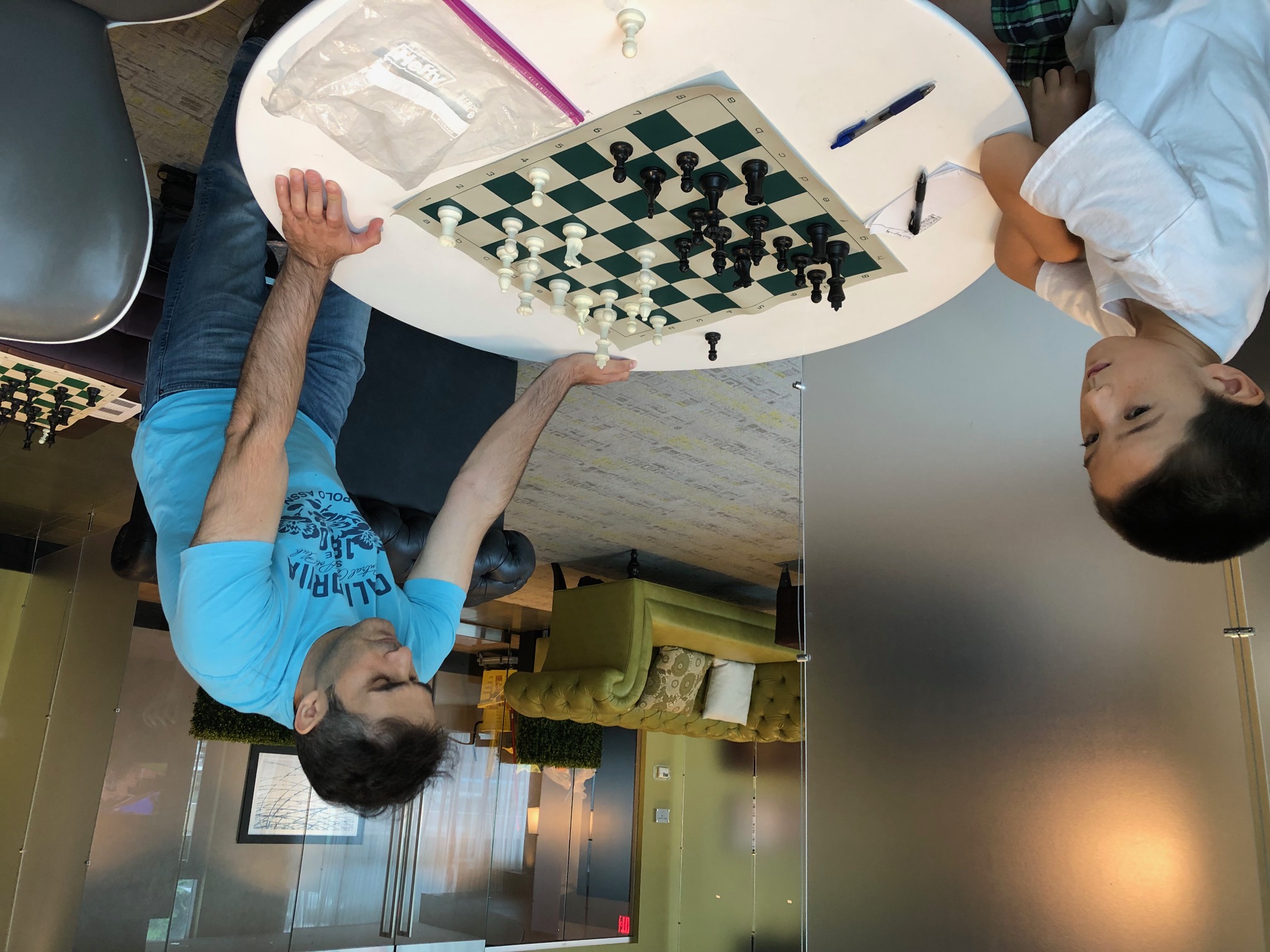 GM Babaev in tournament